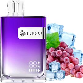 Одноразка Elf Bar CR8000 Grape Ice (Виноград Лід)