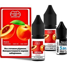 Рідина Набір Flavorlab Puff Peach (Персик) 10 мл 5%