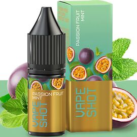 Рідина Vape Shot Passion Fluit Mint (Маракуя М'ята) 15 мл 2,5%
