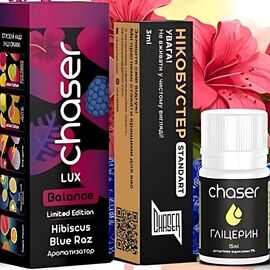 Рідина Набір Chaser Lux Hibiscus Blue Raz 30 мл 5%