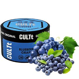 Тютюн Cult Strong Ds28 Blueberry Grapes (Чорниця Виноград) 100 гр