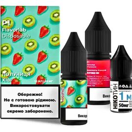 Рідина Набір Flavorlab Р1 Strawberry Kiwi (Полуниця Ківі) 10 мл 5%