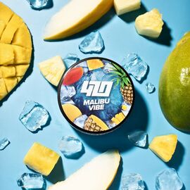 Тютюн 420 Frost Line Malibu Vibes (Ананас Манго Диня) 100 гр