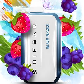 Одноразка RifBar Turbo X 25000 Blue Razz (Лимонад Блакитна Малина Лід)
