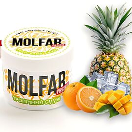 Тютюн Molfar Virginia Line Тропічний Смузі (Ананас Апельсин Манго Льод) 40 гр