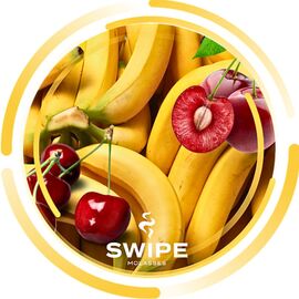 Безтютюнова суміш Swipe Banana Cherry (Банан Вишня) 50 гр