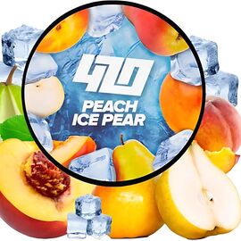 Тютюн 420 Ice Peach Pear (Персик Груша Лід) 100 гр
