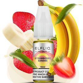 Жидкость Elf Liq Strawberry Banana (Клубника Банан) 15 мл 5%