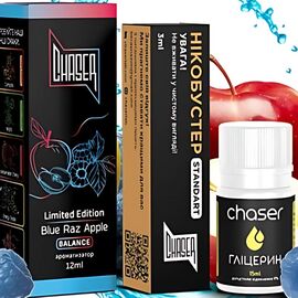 Жидкость Набор Chaser Black Blue Raz Apple 30 мл 5%