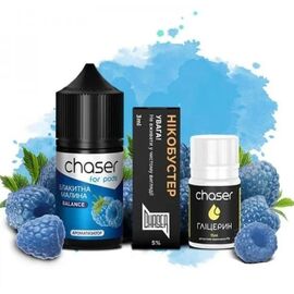 Рідина Набір Chaser Блакитна Малина 10 мл 5%