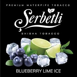 Тютюн Serbetli Blueberry Lime Ice (Лід Чорниця Лайм) 500 гр