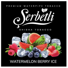 Тютюн Serbetli Watermelon Berry Ice (Кавун Ягоди Лід) 100 гр