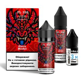 Рідина Набір Flavorlab FL350 Cherry Menthol (Вишня Ментол) 30 мл 5%