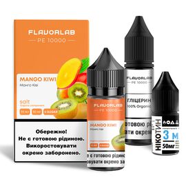 Рідина Набір Flavorlab PE 10000 Mango Kiwi (Манго Ківі) 30 мл 5%