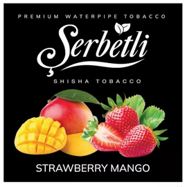 Тютюн Serbetli Strawberry Mango (Полуниця Манго) 100 гр