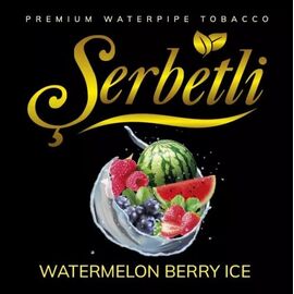 Тютюн Serbetli Ice Watermelon Berries (Щербетлі Айс Кавун Ягоди) 50 грам