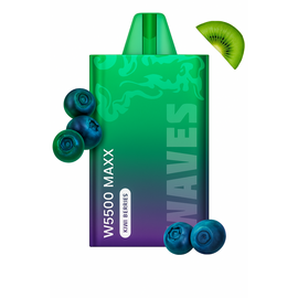 Одноразка Waves W5500 Maxx Kiwi Berries (Ківі Ягоди)