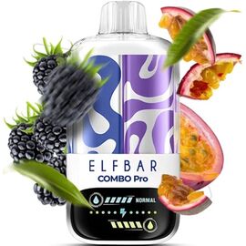 Одноразка Elf Bar Combo Pro 30000 Blackberry & Passionfruit (Ожина, Маракуя)