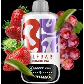Одноразка Elf Bar Combo Pro 30000 Strawberry & Grape (Клубника, Виноград)