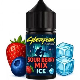 Рідина Cyberpunk Sour Berry Mix Ice (Кислий Ягідний Мікс Льод) 35 мл 5%