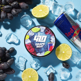 Тютюн 4:20 Frost Line Grape Beat (Енергетик Виноград Лайм) 100 гр