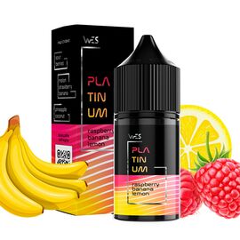 Рідина Набір WES Platinum Raspberry Banana Lemon (Малина Банан Лимон) 30 мл 5%
