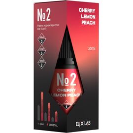 Рідина Elix Crystal Cherry Lemon Peach (Вишня Лимон Персик) 30 мл 5%