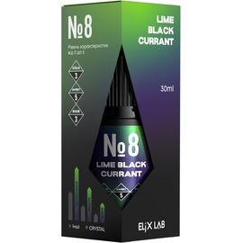 Рідина Elix Crystal Lime Black Currant (Лайм Чорна Смородина) 30 мл 5%