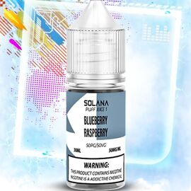 Рідина SOLANA LIQUID Blueberry Sour Raspberry (Чорниця Кисла Малина) 35 мл 5%