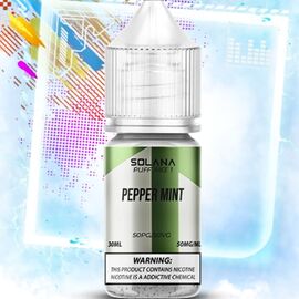 Рідина SOLANA LIQUID Pepper Mint (М'ята Перечна) 35 мл 5%