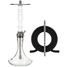 Кальян Aroma Hookah Bravo Steel White