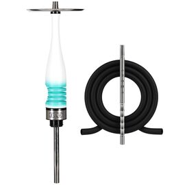 Шахта Aroma Hookah Zulu White-Turquoise Без колби