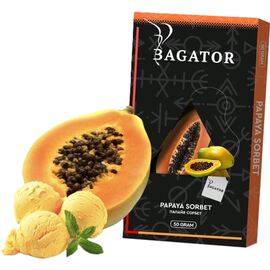 Безтютюнова суміш Bagator Papaya Sorbet (Папайя Сорбет) 50гр