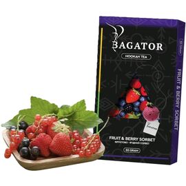Безтютюнова суміш Bagator Fruit & Berry Sorbet (Фруктове Ягідний Сорбет) 50 гр
