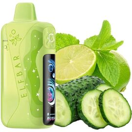 Одноразка Elf Bar Lush King Pro 40000 Cucumber Lime (Огірок Лайм)