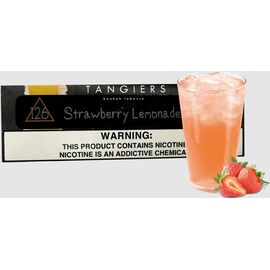 Тютюн Tangiers Noir Strawberry Lemonade №126 (Полуничний Лимонад) 250 гр