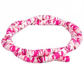 Силіконовий шланг для кальяну шланг Камуфляж Рожевий