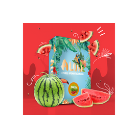 Безнікотинова Суміш Aloha (Алоха Арбуз) 100 гр