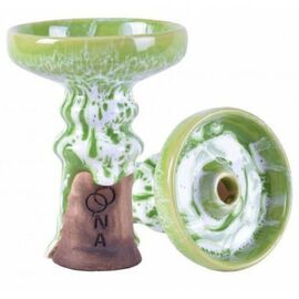 Чаша для кальяну LOONA Crater Салатовий-Toxy