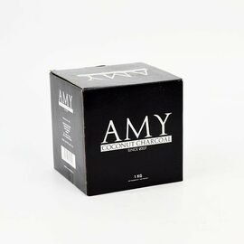 Вугілля кокосове AMY 20 кг (20x1) 26мм. кубик