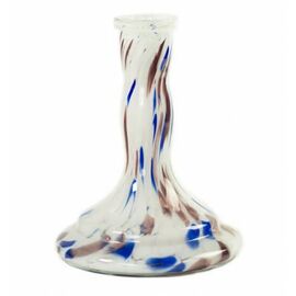 Колба для кальяну Sky Hookah Level Біло-синьо-коричнева під ущільнювач