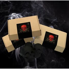 Вугілля кокосове Череп 32 куб. 500 гр