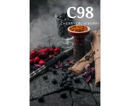 Тютюн CULTT C98 Blueberry Cherry (Культт Чорниця Вишня) 100 гр
