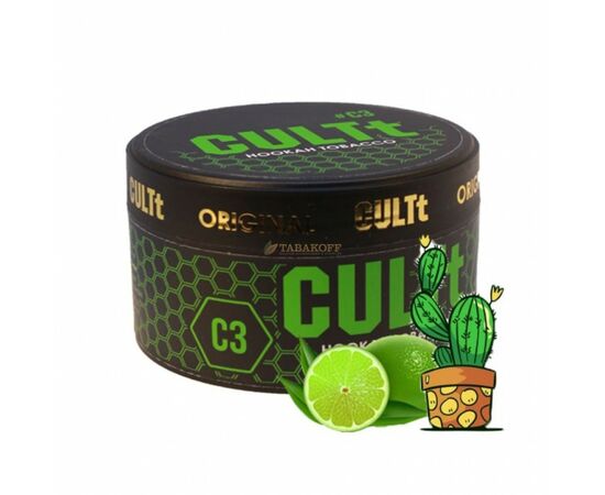 Тютюн CULTT C3 Cactus Lime (Культт Кактус Лайм) 100 гр