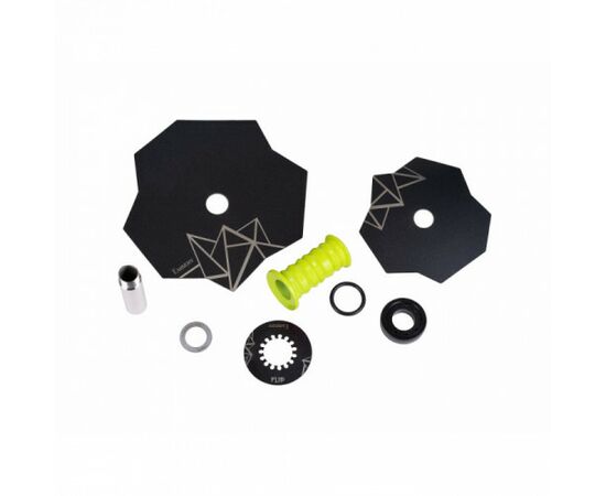 Кальян Embery (Эмбери) MONO Mini Flip Yellow black