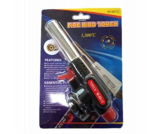Газовий пальник для розпалювання вугілля TORCH М-961С