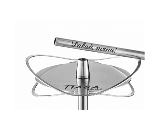 Кальян Tiaga Hookah c деревянной накладкой зеленый