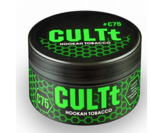 Табак CULTT C75 Ice Green Apple (Культт Ледяное Зелёное Яблоко) 100 грамм