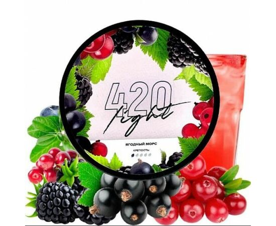 Тютюн 420 Light Line Ягідний Морс 100 грам