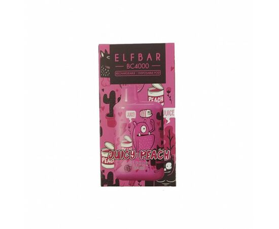 Одноразка Elf ​​Bar BC4000 Juice Peach Limited Edition (Ельф-бар Персиковий Сік)